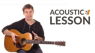 We Are Waiting - All Sons And Daughters // Acoustic Guitar Tutorial