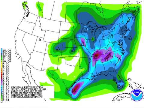September 23 Weather Xtreme Video - Afternoon Edition