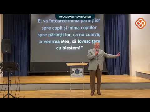 Cristian Ionescu - Familia Crestină în vremuri de pe urmă |Live "Rugul Aprins" Londra