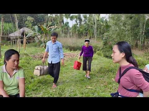The landowner couldn't take it anymore and actually left, taking his mother with him