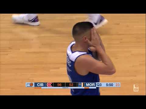 What a three-pointer by Matic Rebec! (Cibona - Mornar, 5.10.2019)