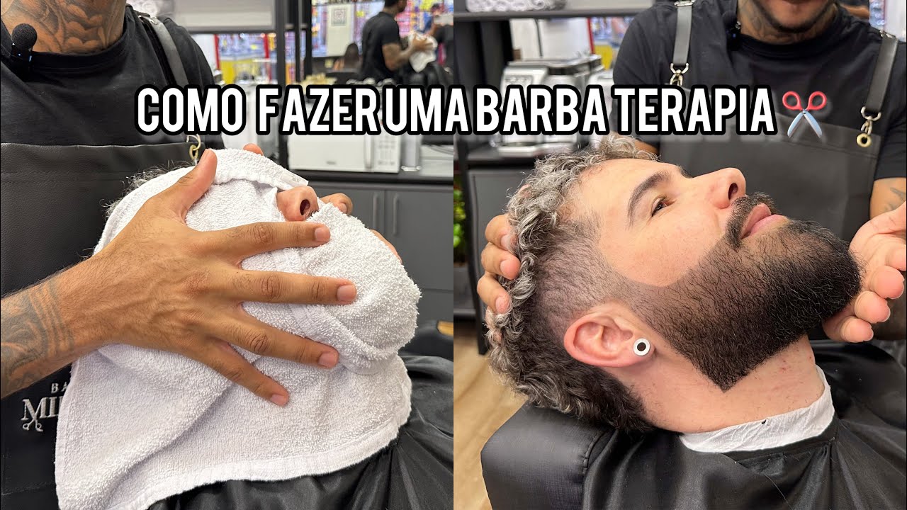 A maneira mais pratica de fazer uma barba terapia