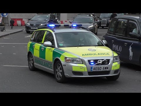 🇬🇧 | [Collection] London Ambulance Service Responding with Lights and Siren / CODE 3