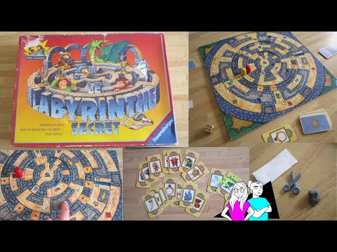 The Secret Labyrinth: The Only Version of the Game with Circular Inserts (Ravensburger 1997/8)