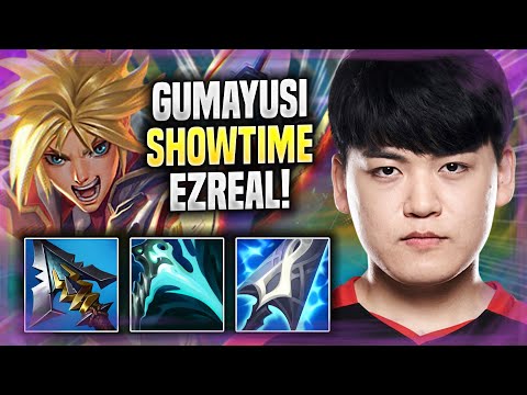 GUMAYUSI SHOWTIME WITH EZREAL! - T1 Gumayusi Plays Ezreal ADC vs Aphelios! | Season 2022