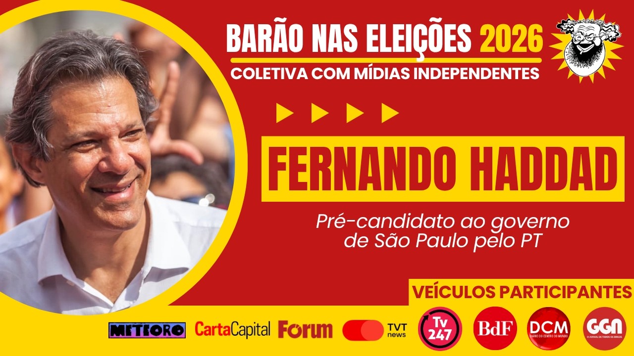 BARÃO NAS ELEIÇÕES ENTREVISTA FERNANDO HADDAD