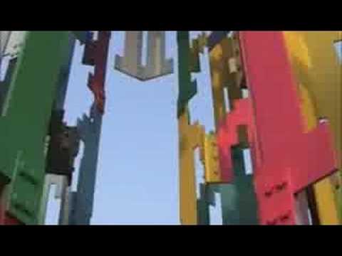 8-13-2008 Inside Olympic Park 3 Installation Art