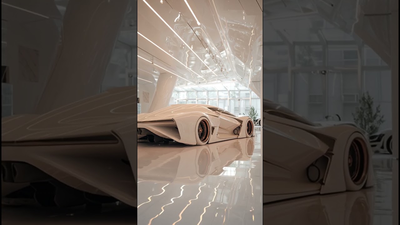 Clean machine from the future! #clean #supercar #dreamcar #cyber #neonvoidtokyo