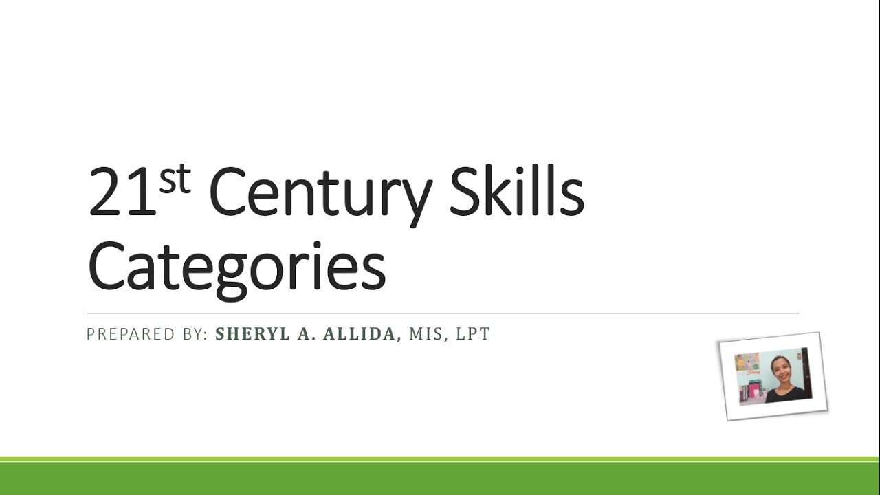 21st Century Skills Categories