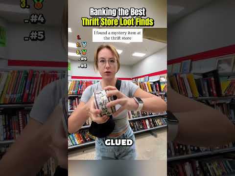 Ranking the Best Thrift Store Loot Finds