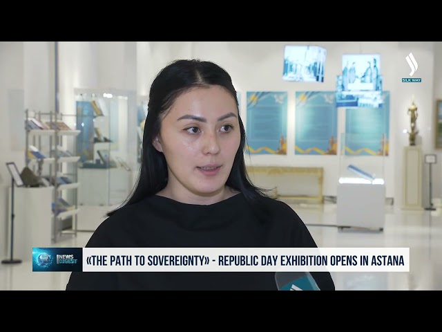 «The Path to Sovereignty» - Republic Day exhibition opens in Astana