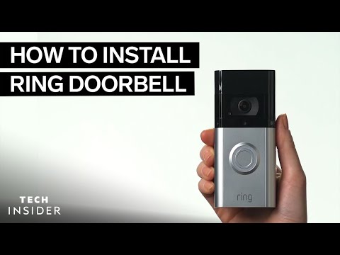 如何安裝環形門鈴 (How To Install Ring Doorbell)