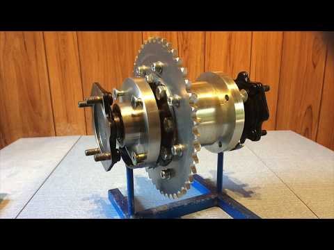 Build a Chain Drive LSD using a Mazda MX5 differential - Part2