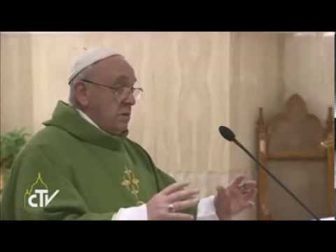 Homilia do Papa Francisco - 16/01/2014 - Dublado pela Pascom Lapa- SP