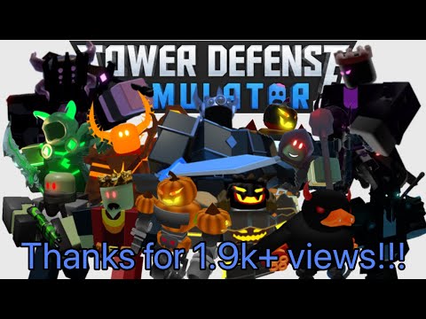 Tower Defense Simulator Ultimate Boss Theme Mashup (Remastered and 1.9k+ views special)