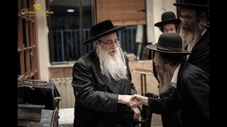 האדמו''ר מצאנז בביקור בצפת