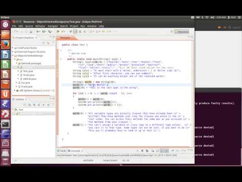 005 Beginner Java Programming Tutorial Arrays Primatives And References