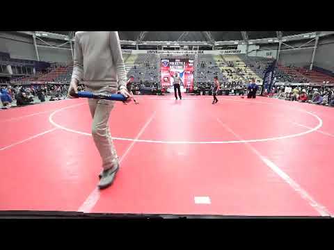 70 Lbs 1st Place Match - Theo Bales, IN Vs Beau Blevins, KS 8201