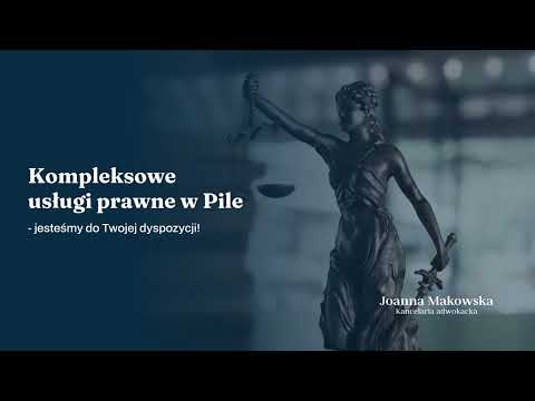 Joanna Makowska Kancelaria Adwokacka - video