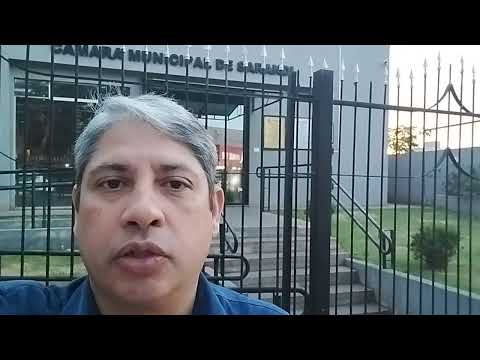 Vereadores de Sarandi no Paraná em ato medroso fogem da Imprensa