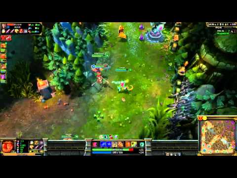 Miss Fortune ft pokebots (AD) (Livestream) - League of Legends (SEA)