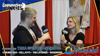 Interview with Tara Spencer-Nairn (Corner Gas, Killjoys, The Listener) London Comic Con 2019 video
