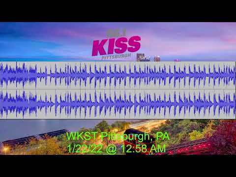 KISS 96.1 | WKST-FM Pittsburgh, PA Legal/TOTH ID (1/22/22)