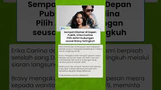 Sempat Dilamar di Depan Publik, Erika Carlina Pilih Akhiri Hubungan seusai Bravy Selingkuh