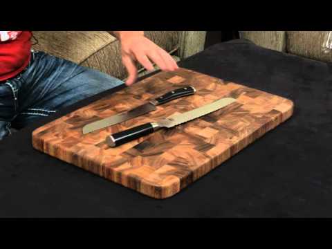 Wusthof Ikon vs. Shun Classic — Bread Knife.