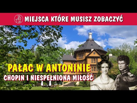 Was es in Polen zu sehen gibt. Das Jagdschloss der Radziwiłł-Fürsten in Antonin. Großpolen.