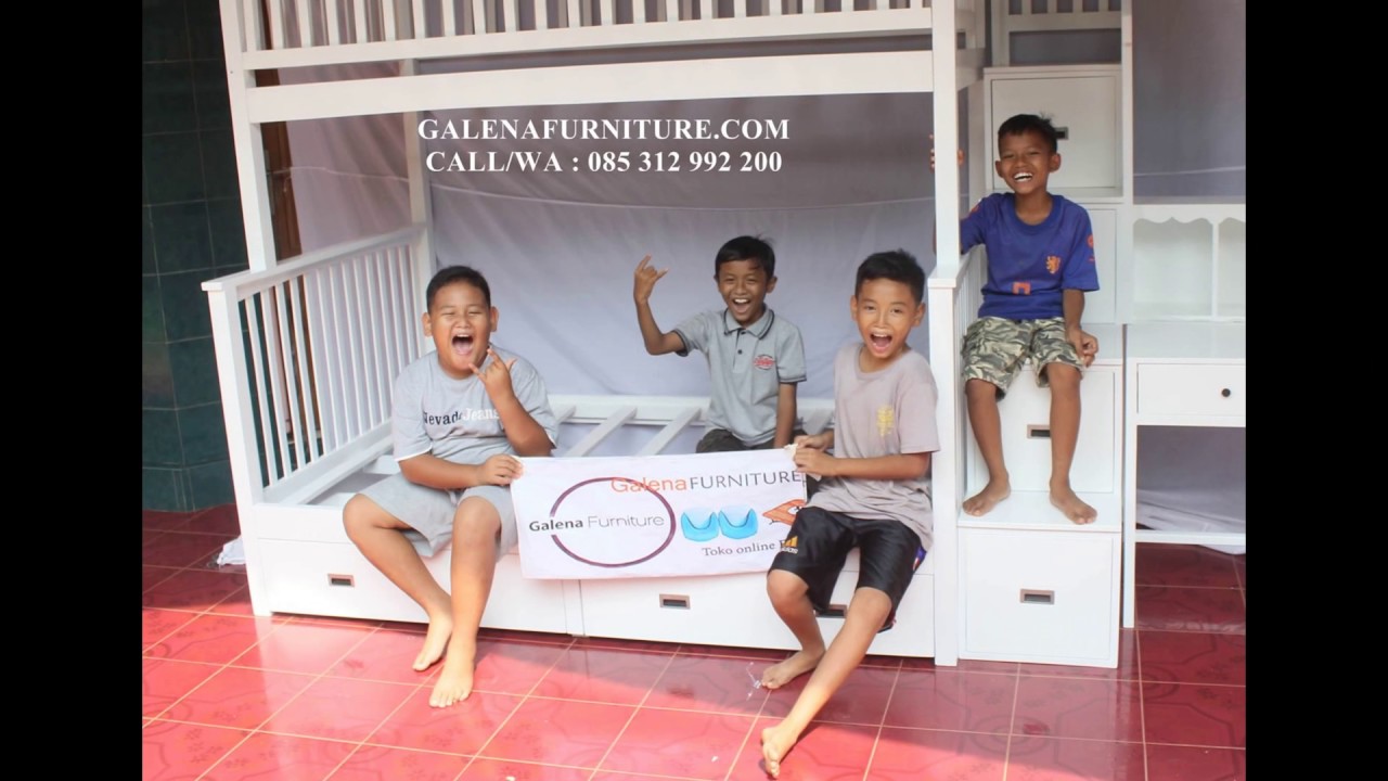 Tempat Tidur Tingkat Anak | Harga Murah Kayu Jati