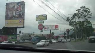 preview picture of video 'Manejando en San Pedro Sula 2010 (2)'