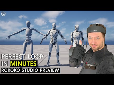 Easy Animation Loops for UE5 | Rokoko Studio Preview