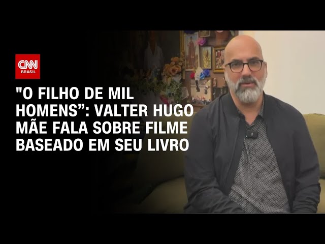"Filme do ano, da década", diz Valter Hugo Mãe à CNN sobre "O Filho de Mil Homens” | PRIME TIME