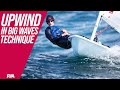 UPWIND IN BIG WAVES Dinghy Sailing Techniques How To Improve Your Racing