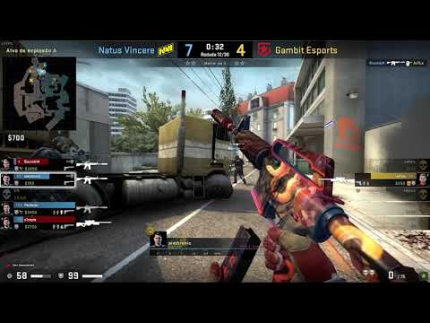 Pov csgo demo electronic (21/15) NAVI vs Gambit - Overpass (PGL Major Stockholm 06/11/2021)
