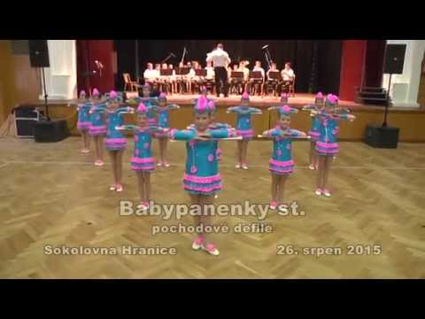 Babypanenky st. -  defilé -  Sokolovna 2015