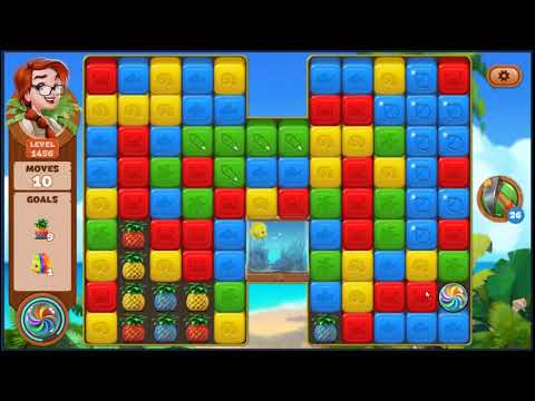 Lost Island Blast Adventure Level 1456 - NO BOOSTERS 🏝️ | SKILLGAMING ✔️