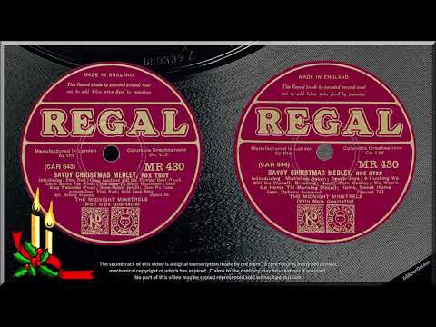 Savoy Christmas Medley foxtrot + one-step (1931) Debroy Somers