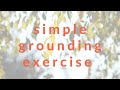 A simple grounding exercise | Guided by Alex Howard