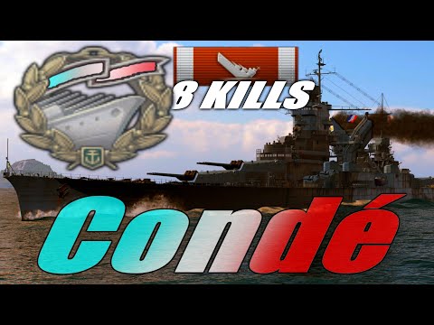 Condé French Heavy Cruiser 1957 - TERROR in Random Battle
