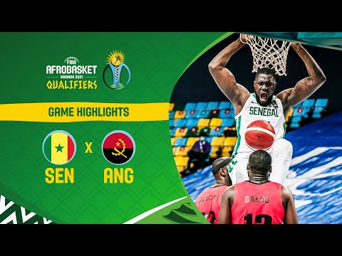 Senegal - Angola | Highlights - FIBA AfroBasket 2021 Qualifiers