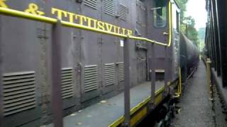 preview picture of video 'OCTRR  Oil Creek & Titusville RailRoad'