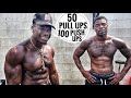 Can Chris Finish the 5 MD ? | 50 Pull ups 100 Push ups 5 min