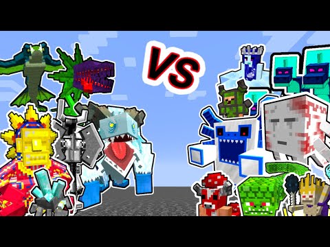 Elevenberi - Team Battle | Mowzie's Mobs Vs. Twilight Forest Monsters in Minecraft