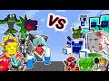 Team Battle | Mowzie's Mobs Vs. Twilight Forest Monsters in Minecraft