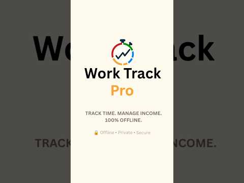 WorkTrack Pro: Hours & Income