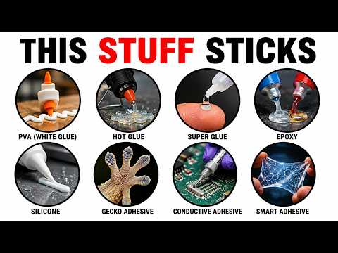 Every Type of Glue Explained (The Science of Sticking)