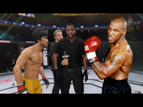 UFC4 Bruce Lee vs. Mike Tyson EA Sports UFC 4