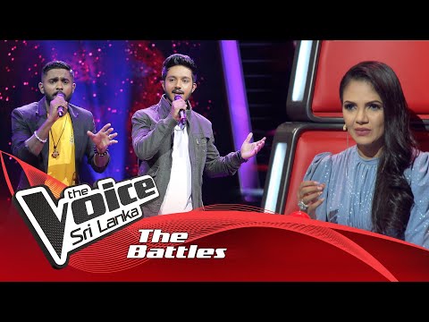 The Battles : Nadun Dilhara V Hasith Kawyasekara | Nilla Nagana | The Voice Sri Lanka